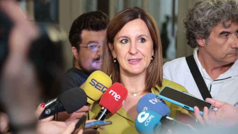 La alcaldesa de Valencia, María José Catalá, en una imagen de archivo. EE